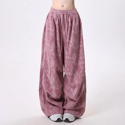 Women's High-Waisted Balloon Leg Pants Olive - VibreMode