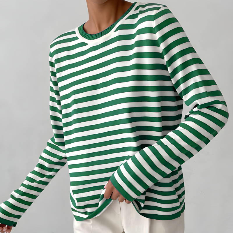 Elegant Striped Summer T-Shirt