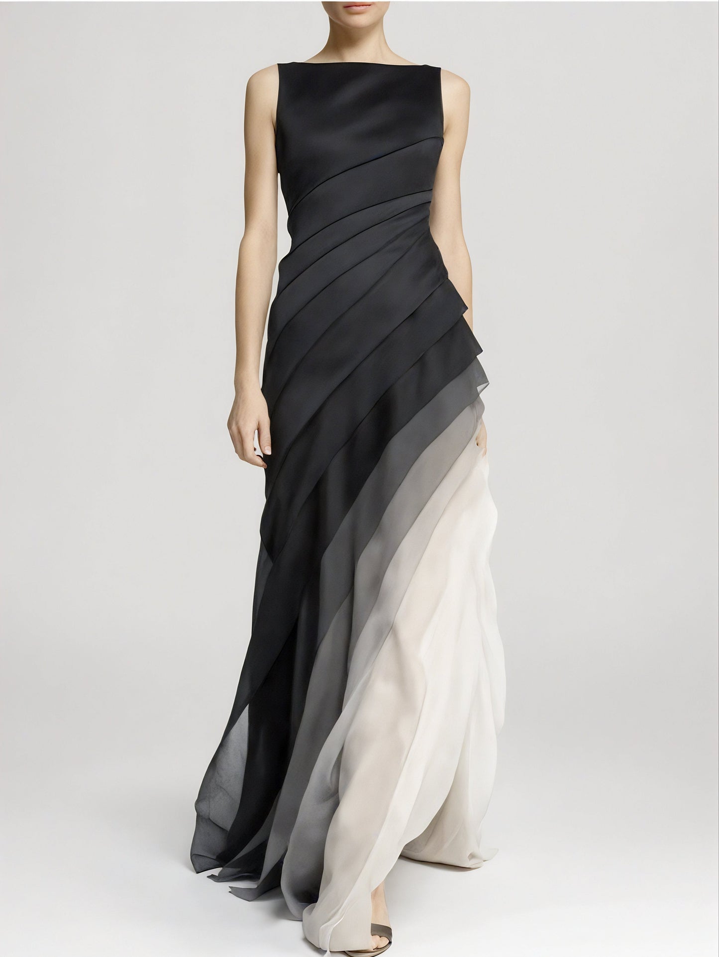 Women's Layered Maxi Dress Ombre - Vonnera