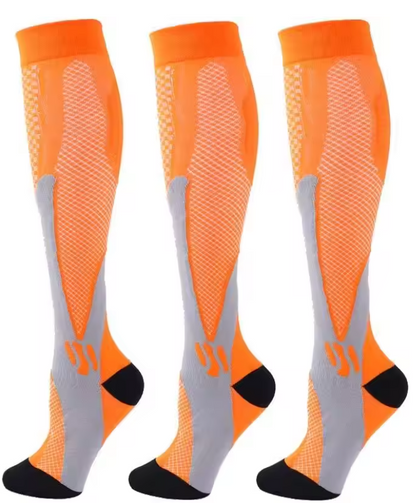 Knee High Compression Socks Support Varicose Veins