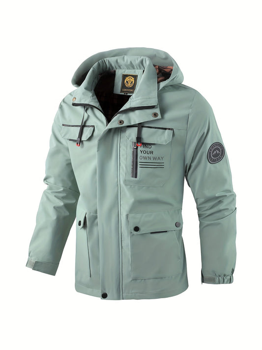 Men's Hooded Casual Jacket - Vonnera