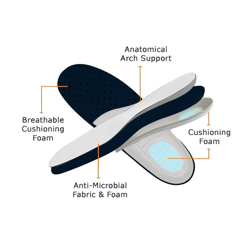 Breathable No-Tie Stretch Shoes - Midnight Black
