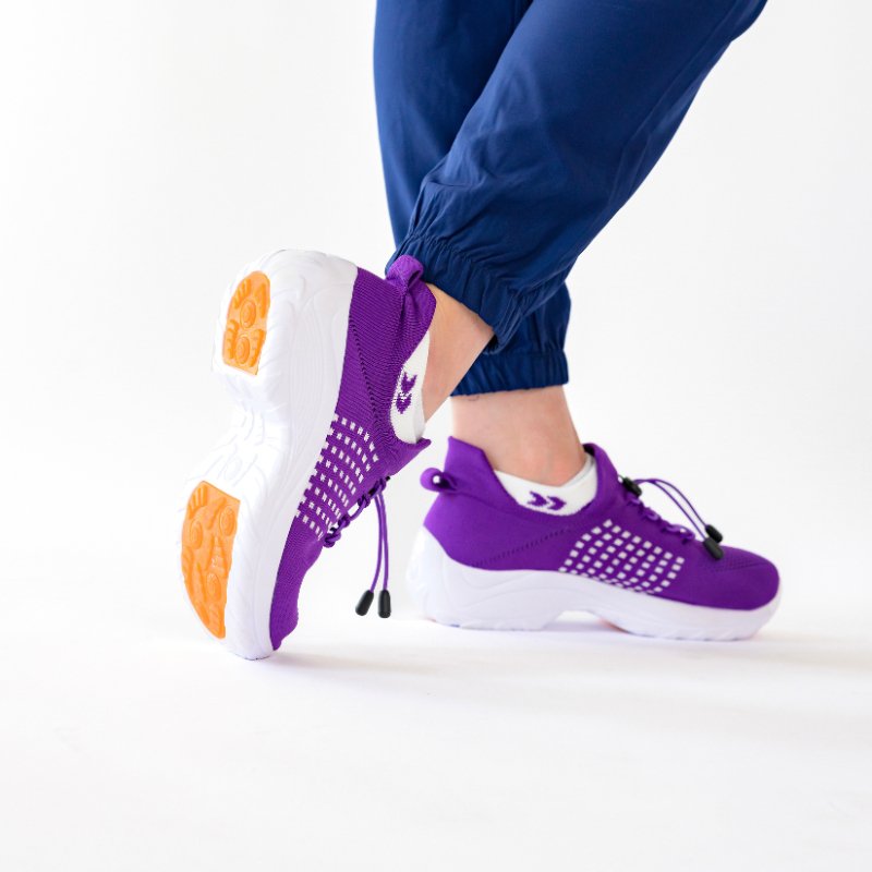 Ortho Stretch Cushion Shoes - Fuchsia Purple
