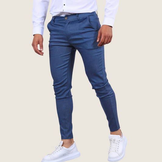 Men's Slim Fit Ankle Pants - VibreMode