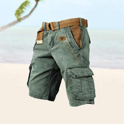 Image of Otto | Men's Belted Cargo Shorts