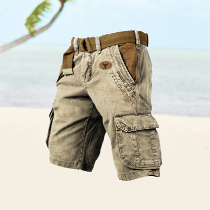 Image of Otto | Men's Belted Cargo Shorts