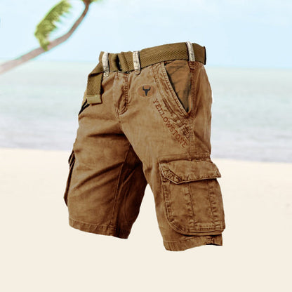 Image of Otto | Men's Belted Cargo Shorts