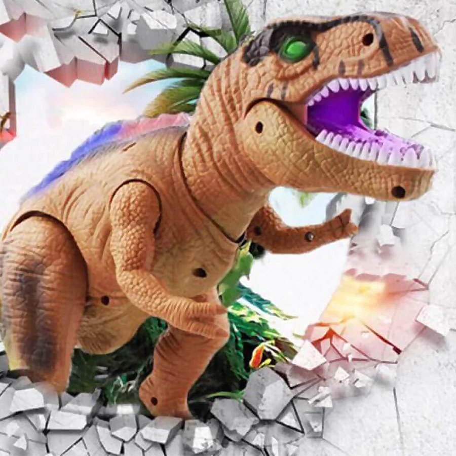 Remote Control Walking Dinosaur Toy Roaring