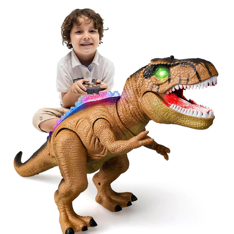 Remote Control Walking Dinosaur Toy Roaring - Vonnera
