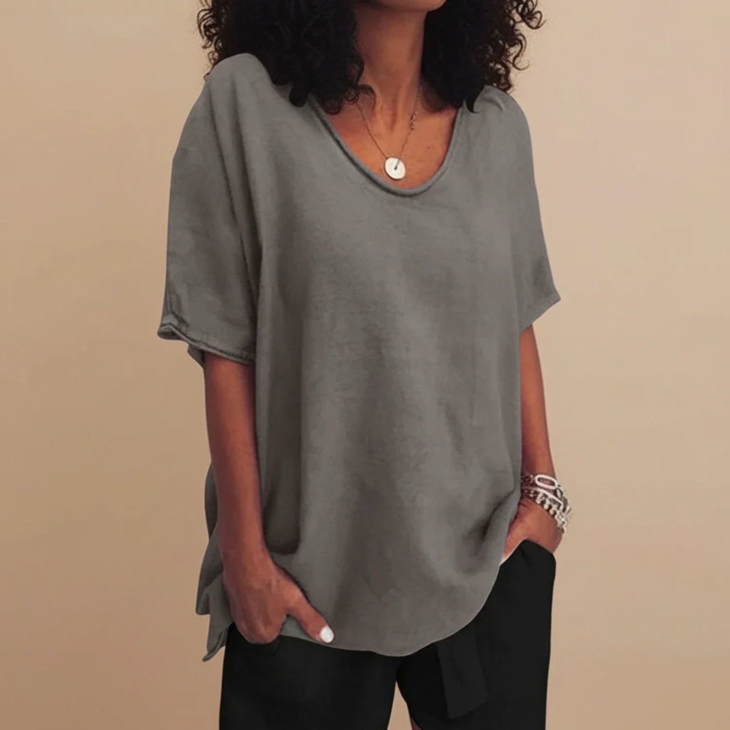 Women's Oversized Blouse - Vonnera
