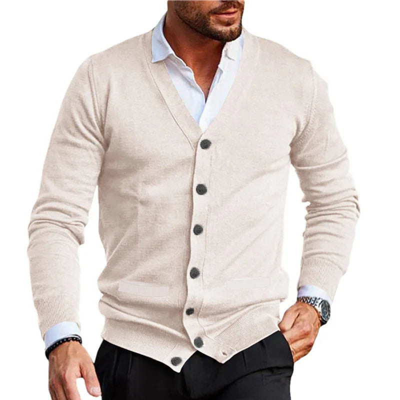 Men's Two-Button Knit Blazer - Vonnera