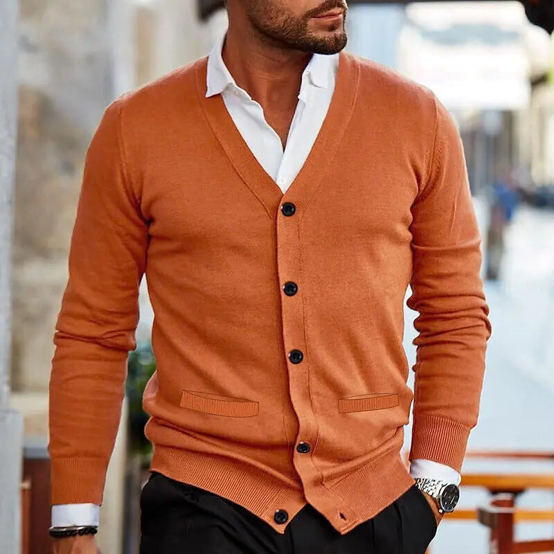Owen | Men's Knit Two-Button Blazer - Image 3