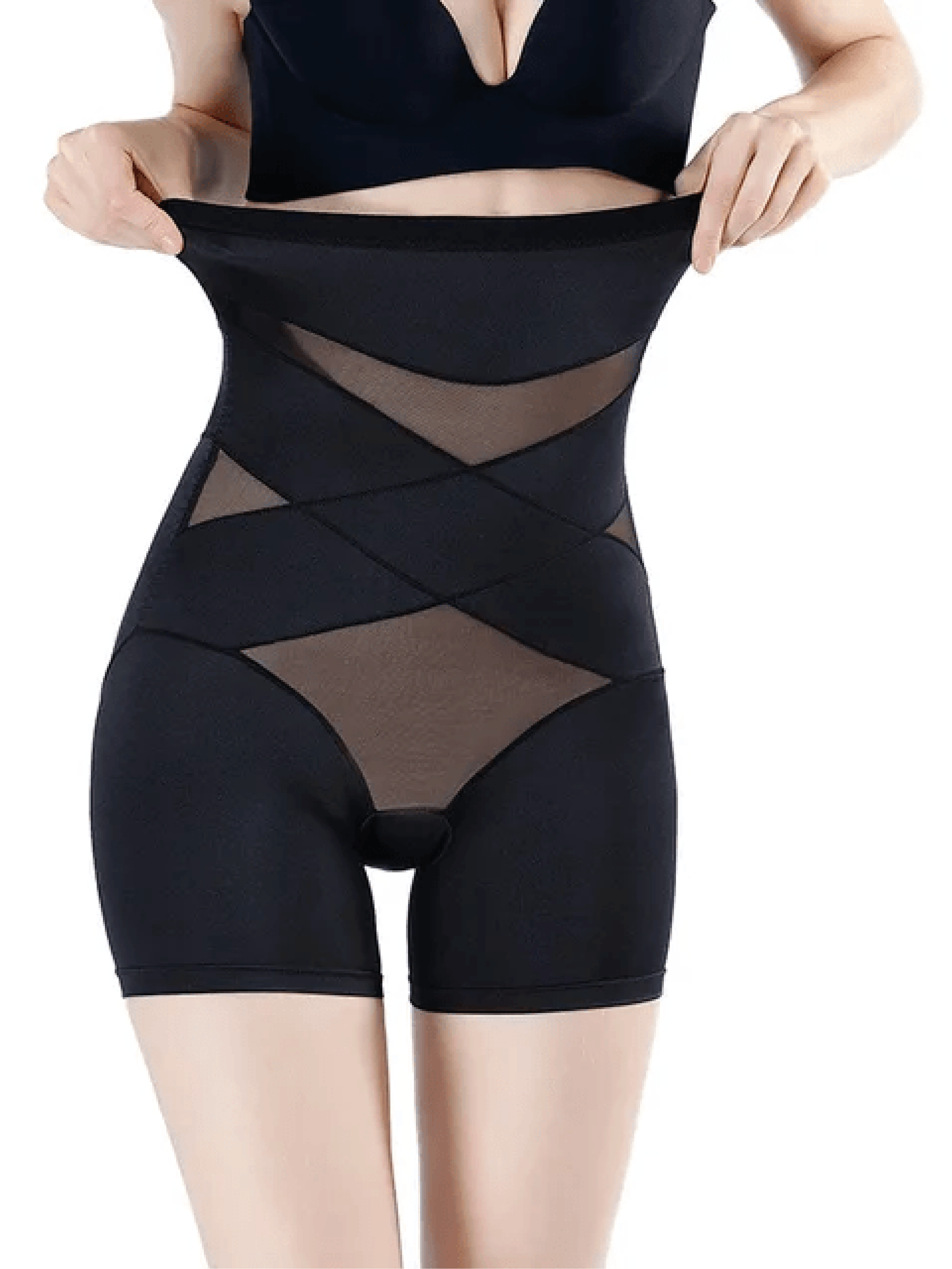 Women's High Waist Control Shapewear Shorts - Vonnera