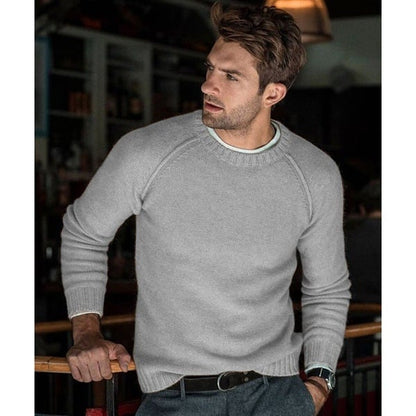 Men's Crew Neck Knit Sweater - Vonnera