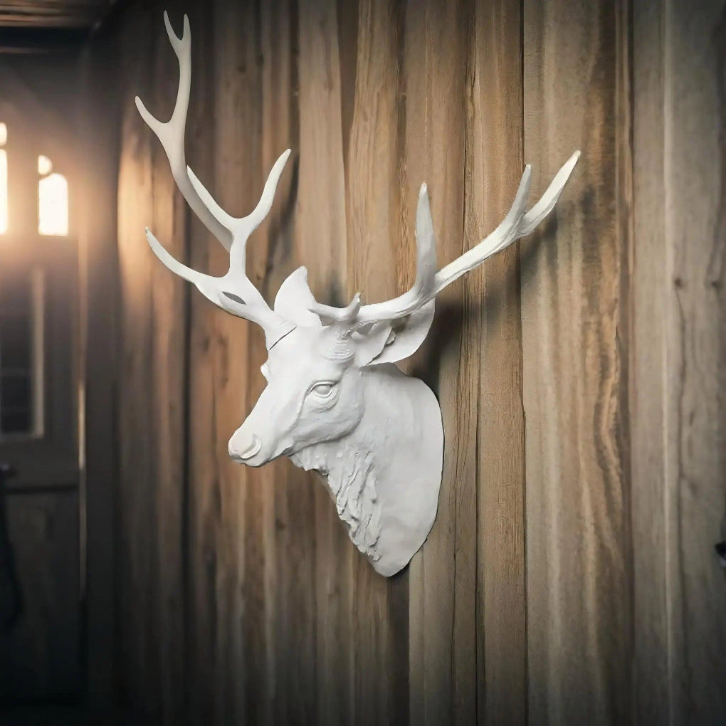Majestic Deer Head Wall Art Decoration