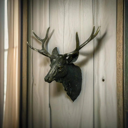 Majestic Deer Head Wall Art Decoration