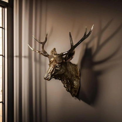 Majestic Deer Head Wall Art Decoration