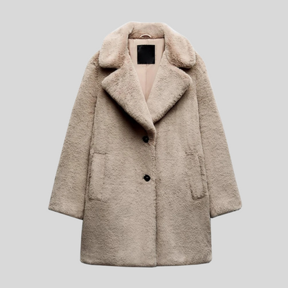 Image of Peggy | Women's Oversized Teddy Coat