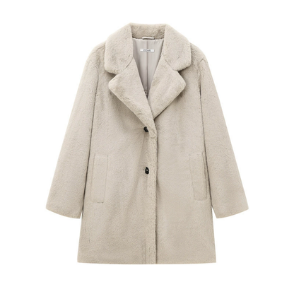 Image of Peggy | Women's Oversized Teddy Coat