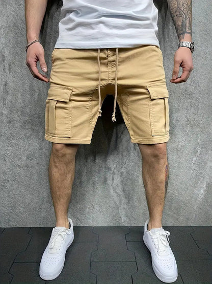 Image of Perry | Men's Cargo Drawstring Shorts