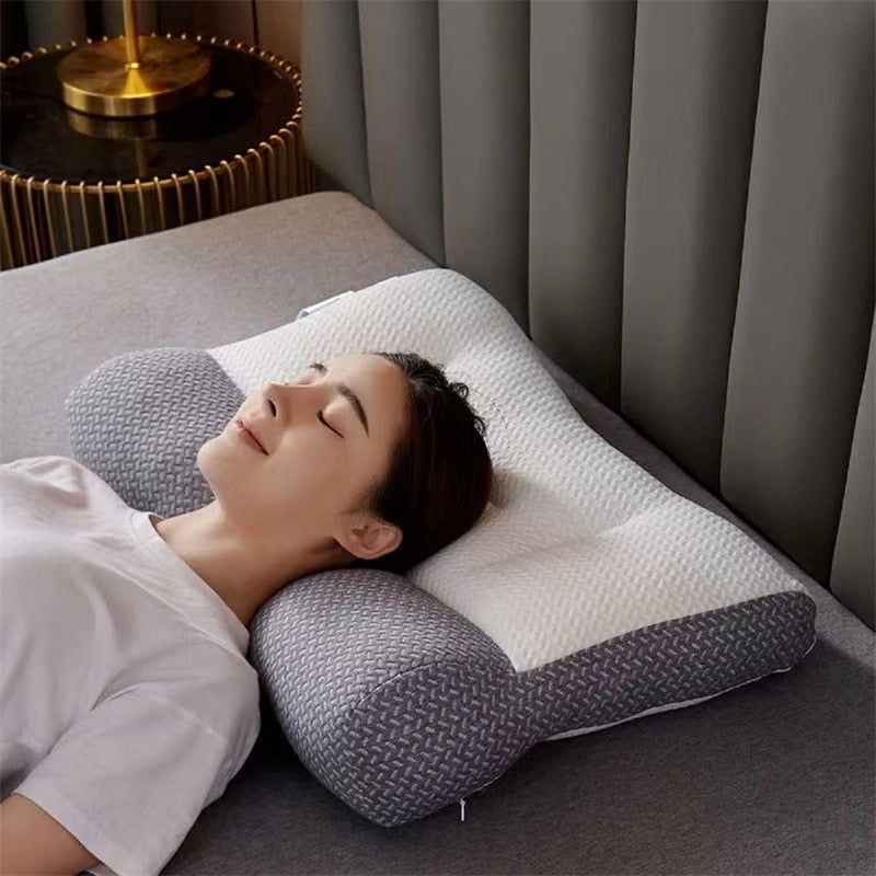 Ergonomic Sleep Pillow Contoured Design - Vonnera