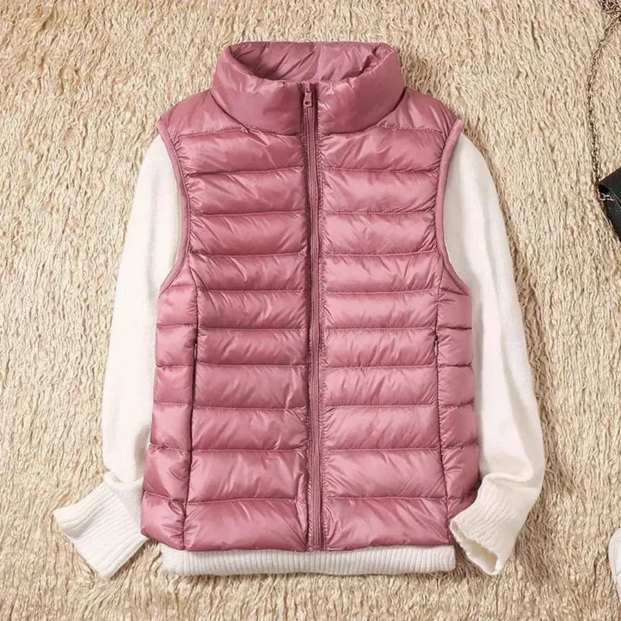 Women's Windbreaker Body Warmer Zip Up