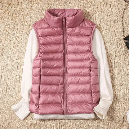 Women's Windbreaker Body Warmer Zip Up