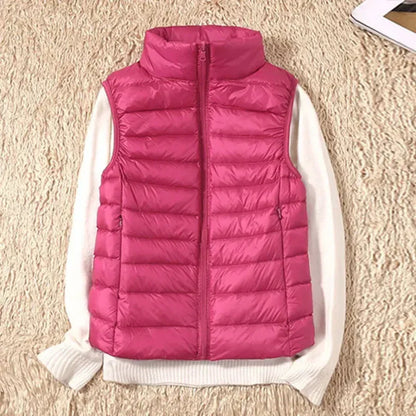 Women's Windbreaker Body Warmer Zip Up