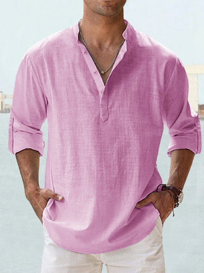 Men's Casual Breathable Shirt Relaxed Fit