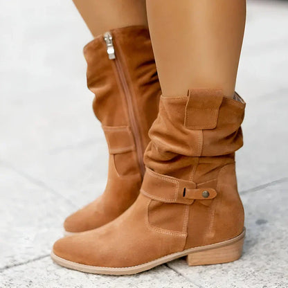 Elegant Women's Boots Soft Soles