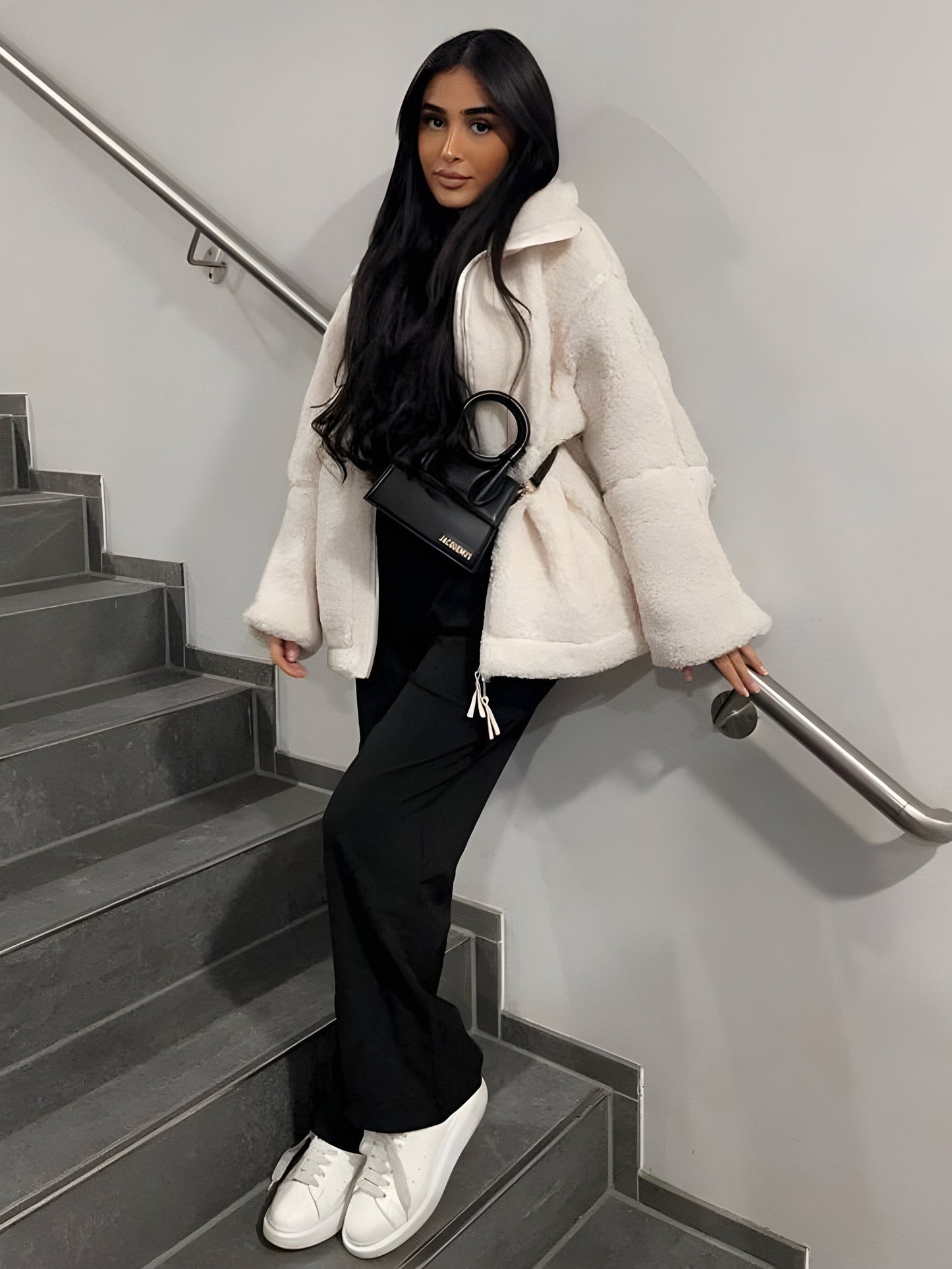 Women's Teddy Fleece Jacket Cozy Outerwear