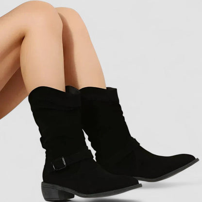 Women's Low Heel Ankle Boots