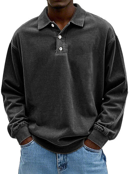 Men's Long Sleeve Vintage Shirt