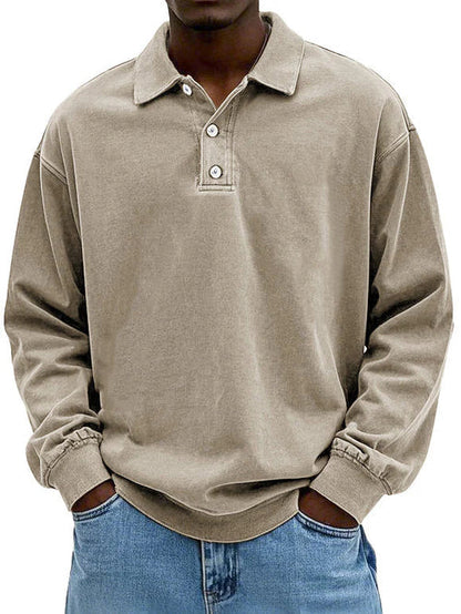 Men's Long Sleeve Vintage Shirt