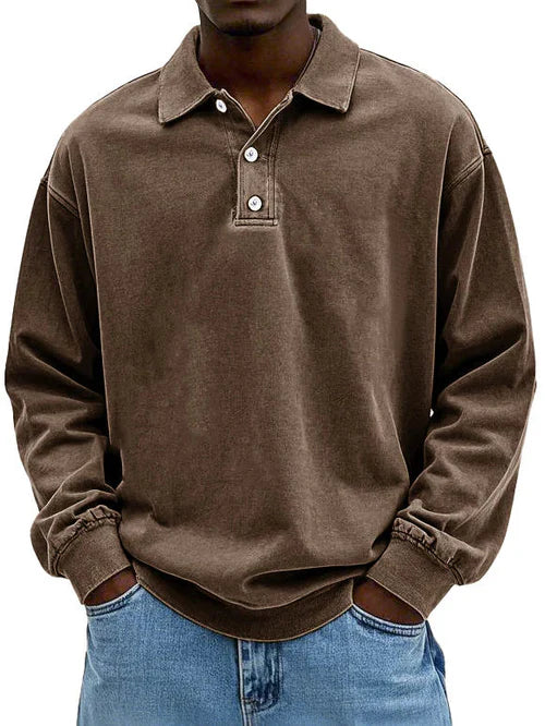 Men's Long Sleeve Vintage Shirt