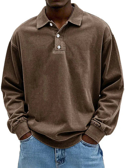 Men's Long Sleeve Vintage Shirt
