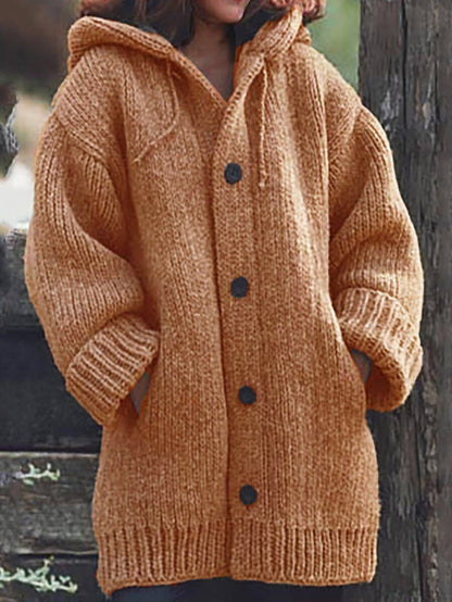 Image of Priscilla | Women's Hooded Oversized Cardigan