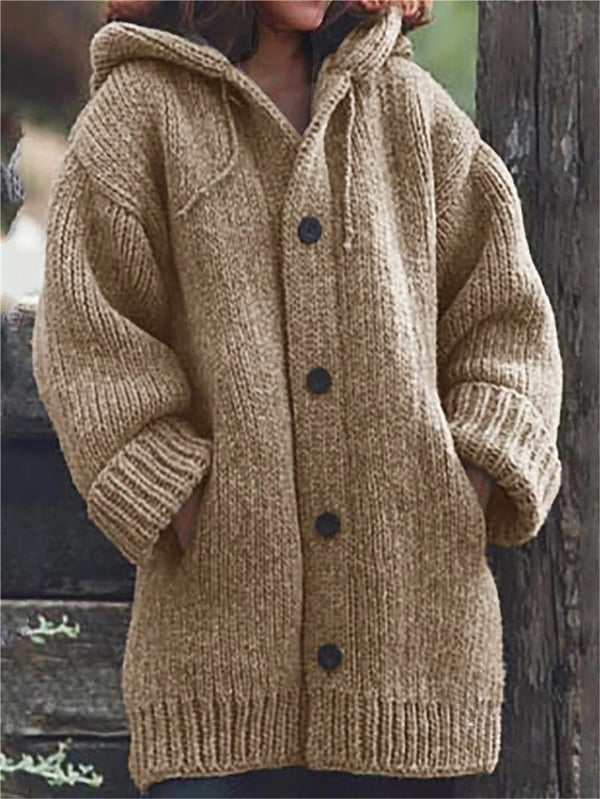 Image of Priscilla | Women's Hooded Oversized Cardigan