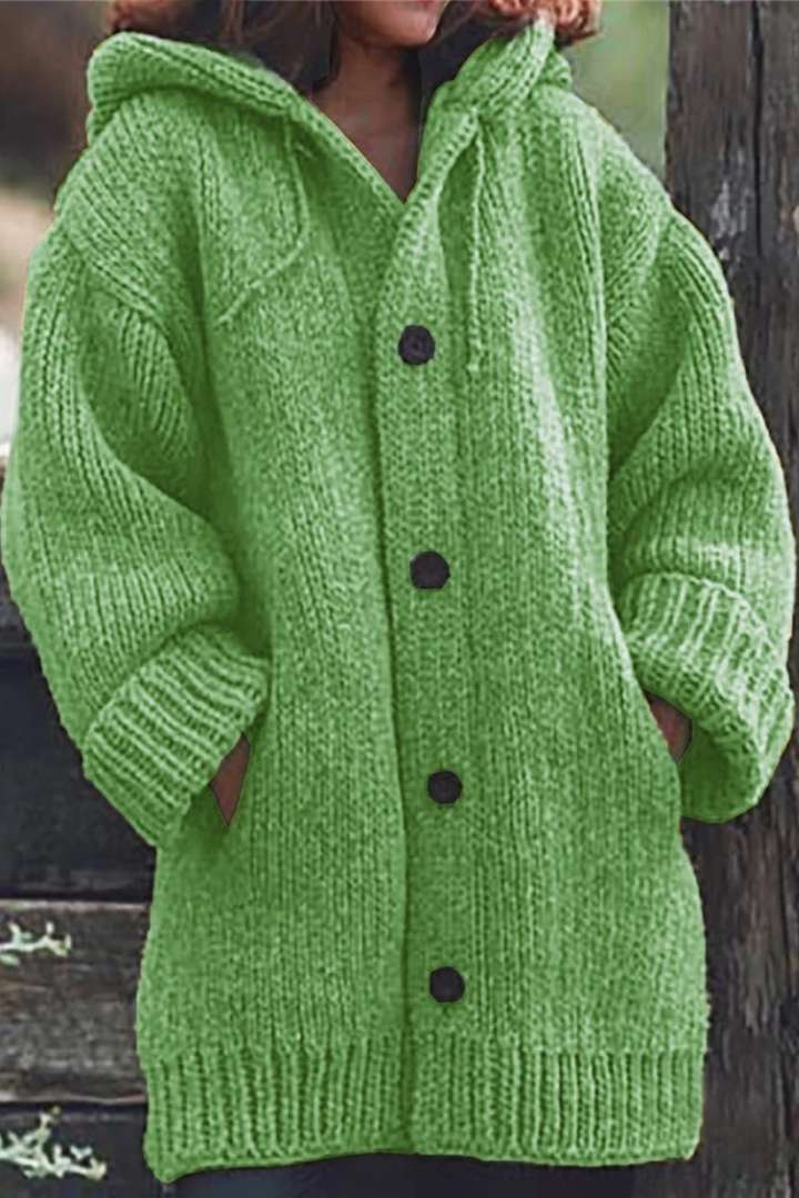 Image of Priscilla | Women's Hooded Oversized Cardigan