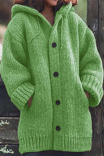 Image of Priscilla | Women's Hooded Oversized Cardigan