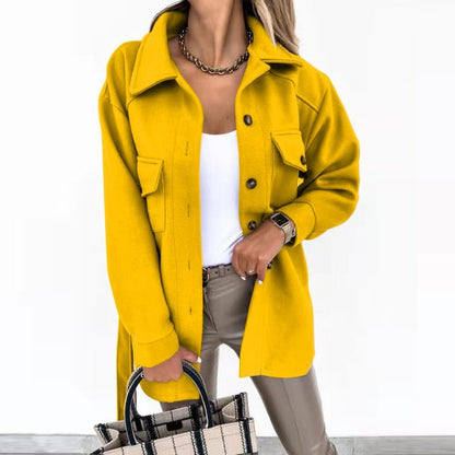 Shirt Jacket Casual Cotton