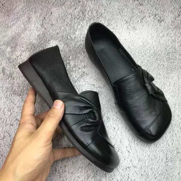 Women's Leather Shoes Soft Sole Non-Slip - Vonnera