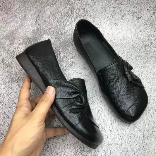 Women's Leather Shoes Soft Sole Non-Slip - Vonnera