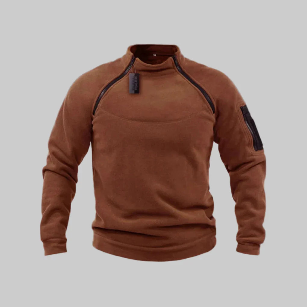 Men's Fleece Pullover Jacket Outdoor