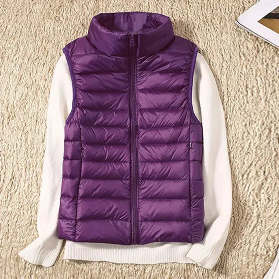 Women's Windbreaker Bodywarmer Zip Up
