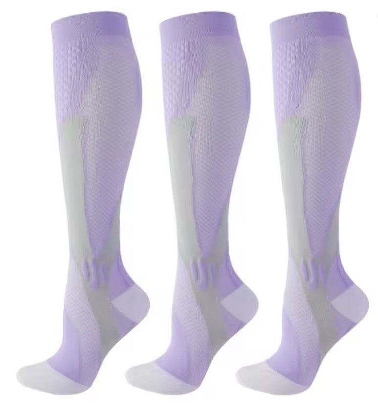 Knee High Compression Socks Support Varicose Veins
