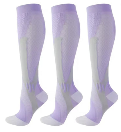 Knee High Compression Socks Support Varicose Veins