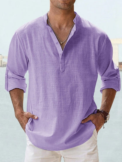 Men's Casual Breathable Shirt Relaxed Fit