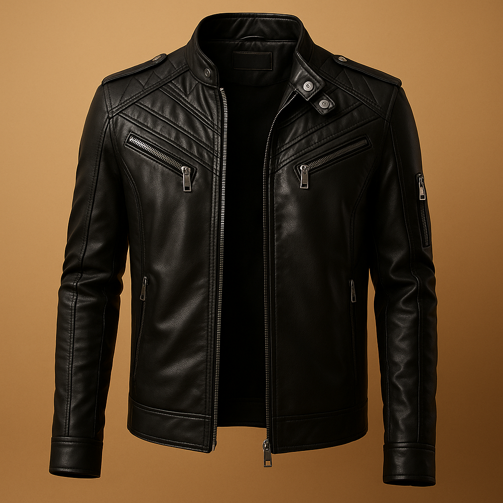 Men's Quilted Jacket Stand-Up Collar - Vonnera
