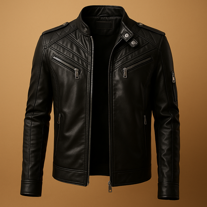Men's Quilted Jacket Stand-Up Collar - Vonnera